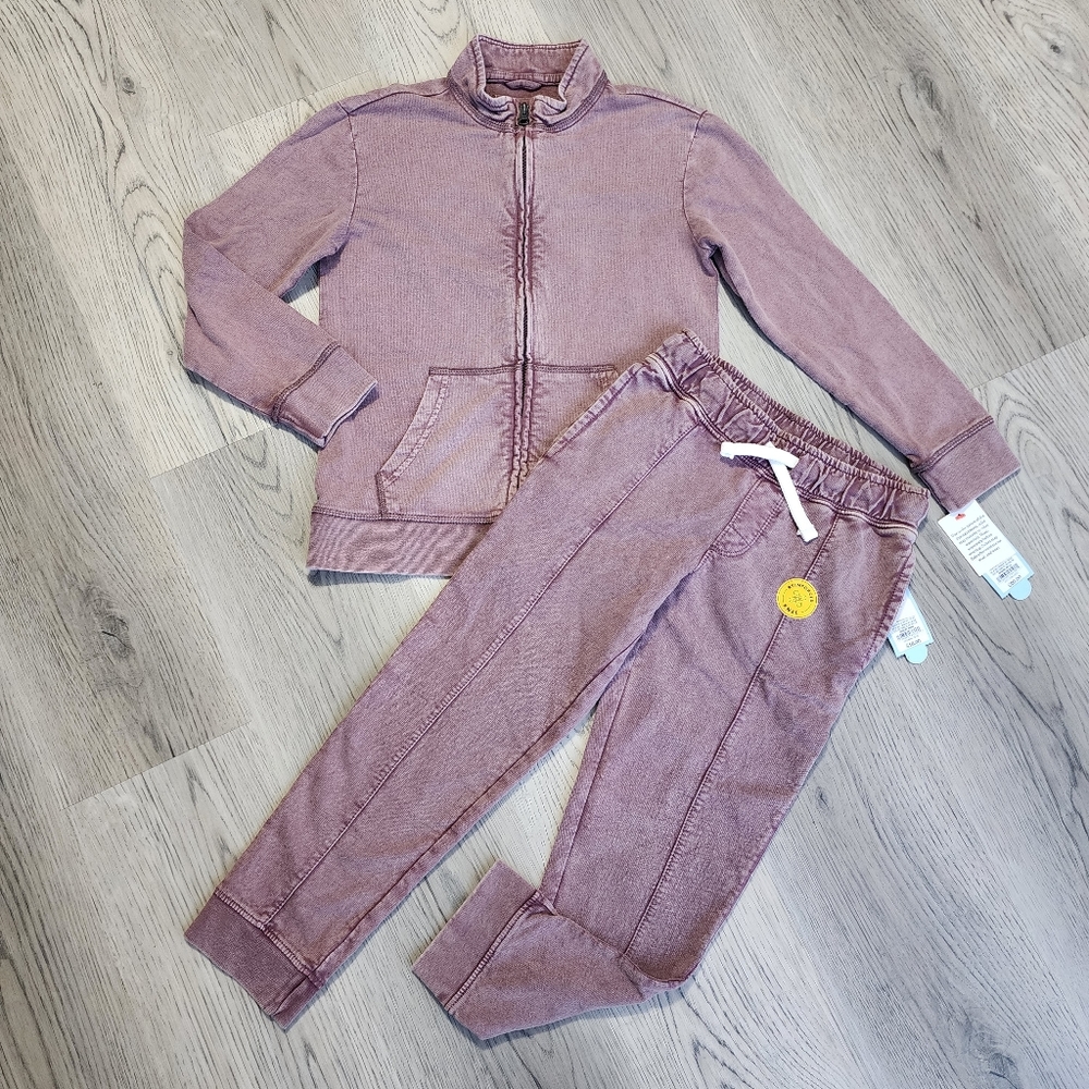 🆕️Cat and jack jogger and zip up jacket set New